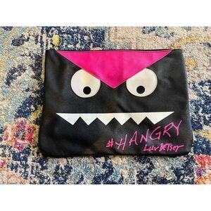 Betsey Johnson Hangry Pouch makeup storage bag